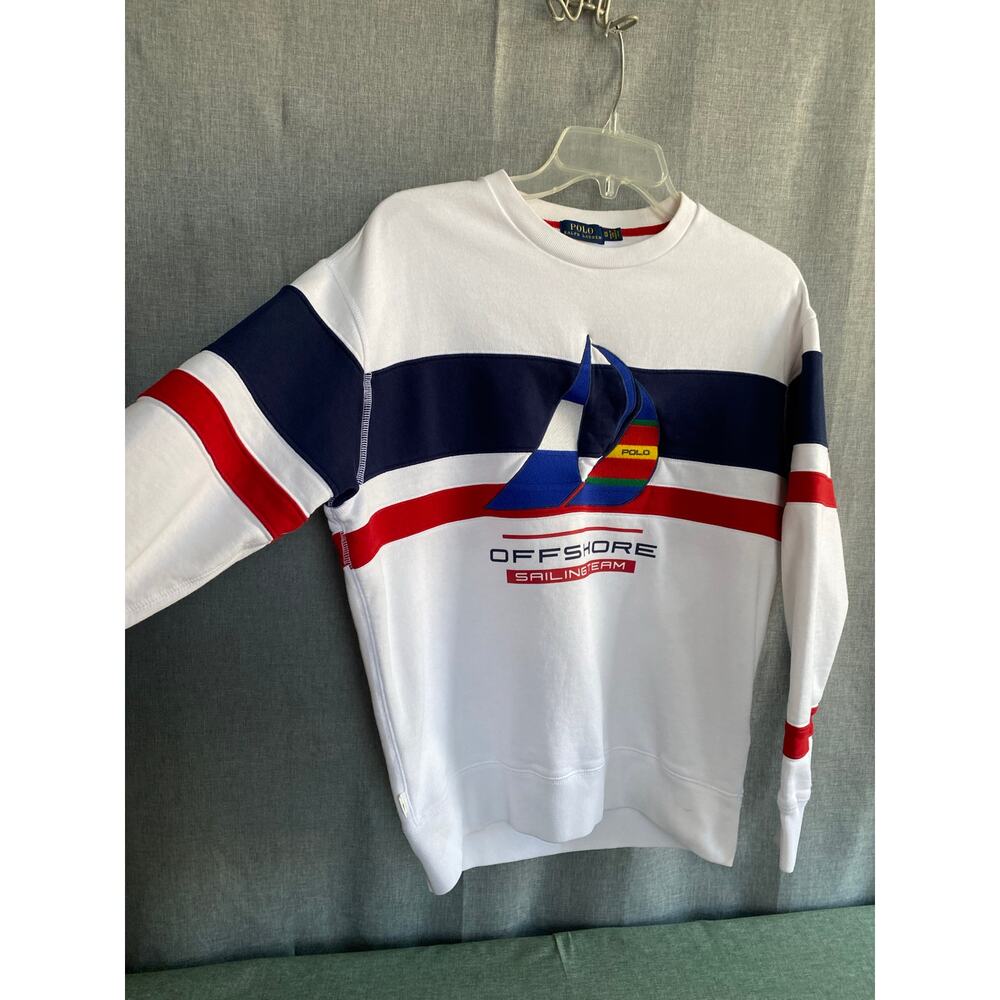 Polo Ralph Lauren Offshore Sailing Team Crewneck Sweatshirt - Size XS - Picture 2 of 9
